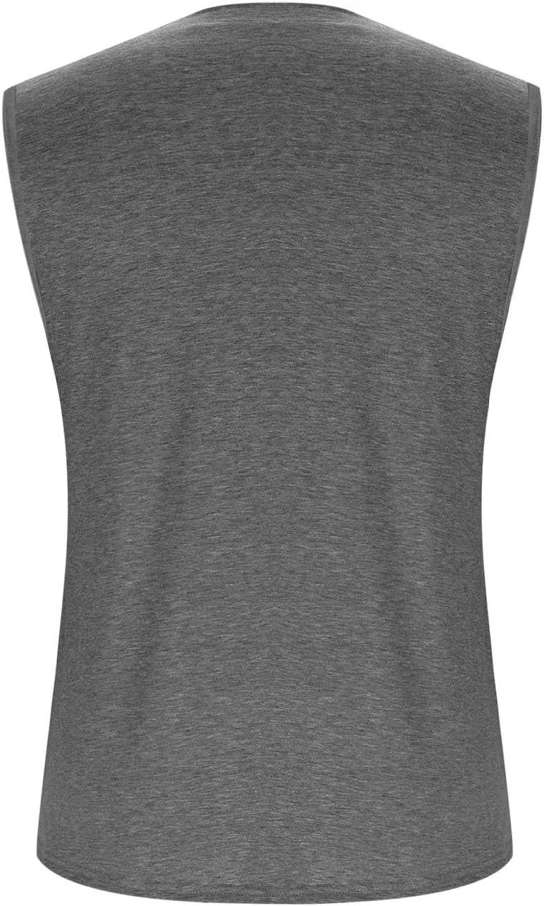 Funny Pleated Geometry Tank Tops Women Summer Sleeveless Crewneck Tunic T-Shirt Comfy Casual Loose Fit Beach Blouse