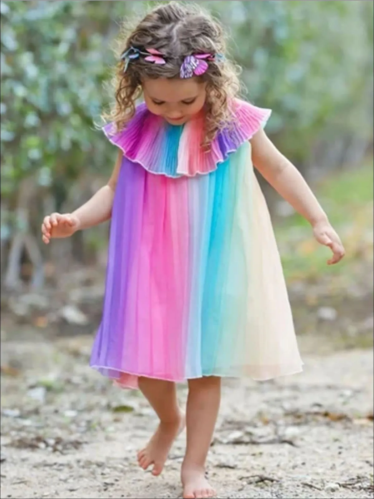 Girls Create Your Own Rainbow Dress