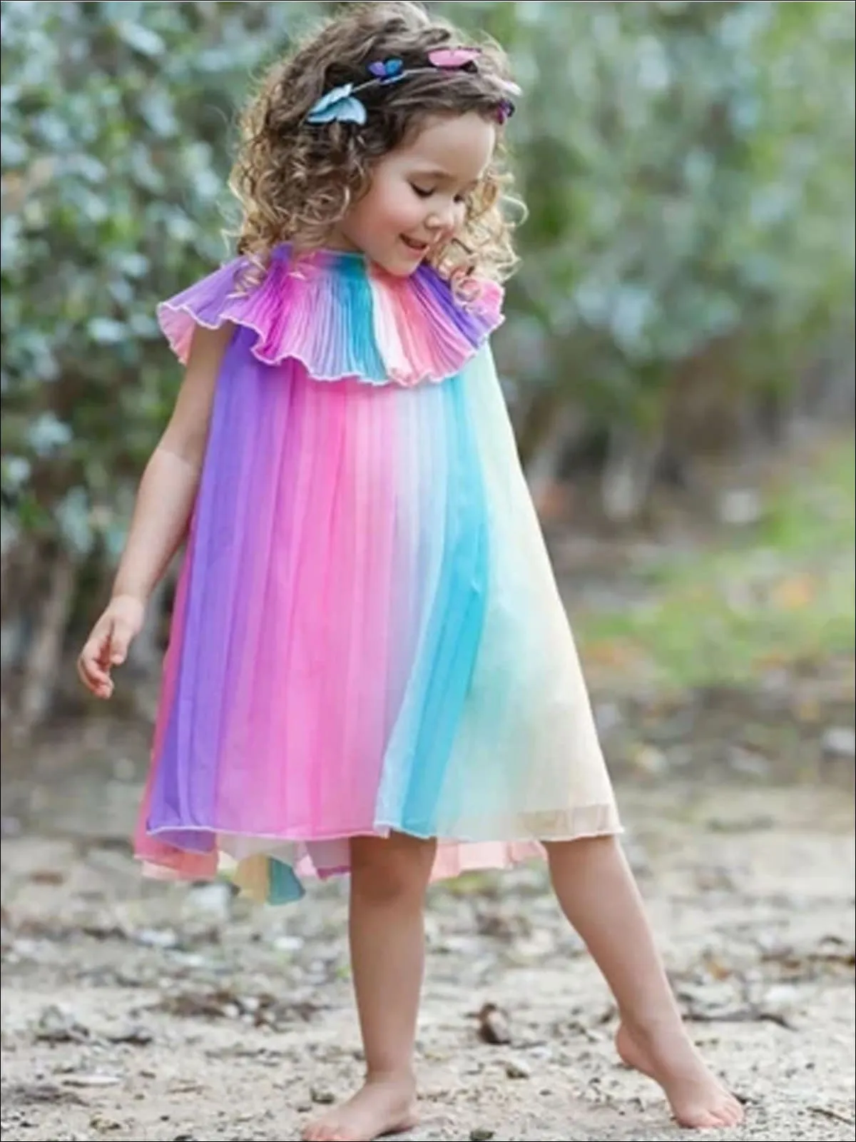 Girls Create Your Own Rainbow Dress