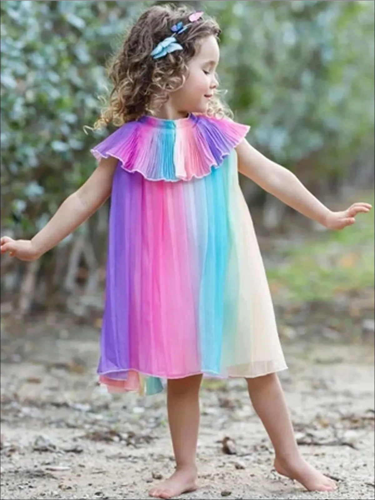 Girls Create Your Own Rainbow Dress