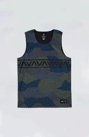 RVCA - Hawaii Taro Mesh Tank