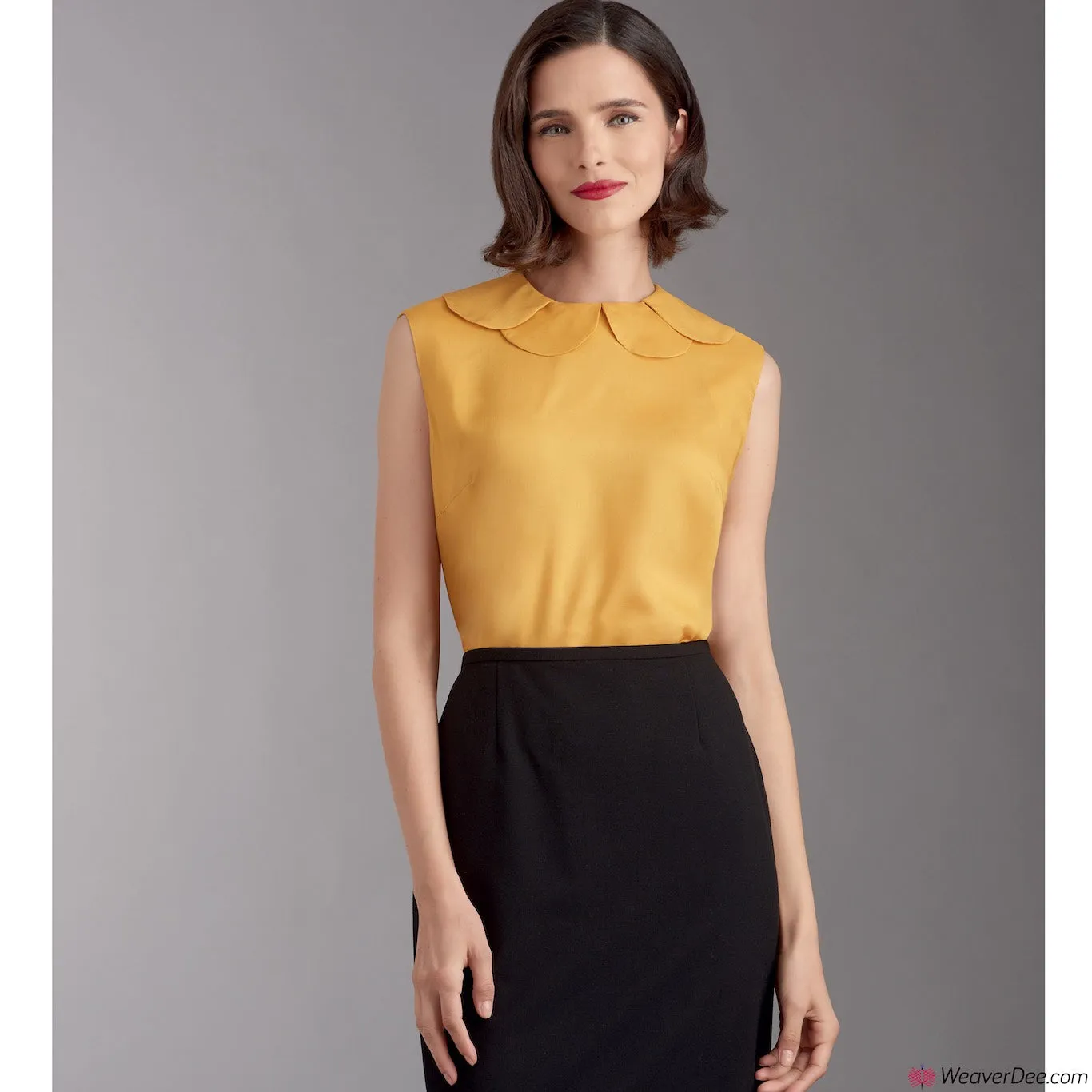 Simplicity Pattern S9386 Misses' Blouses - Vintage 1960s